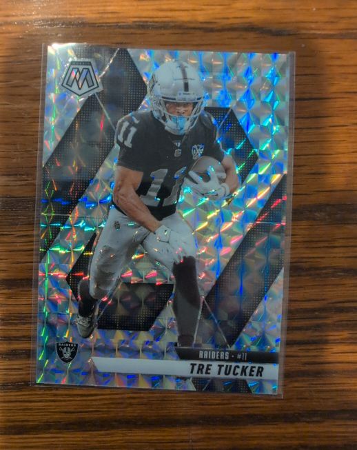 2025 Panini Mosaic #218 Tre Tucker — front