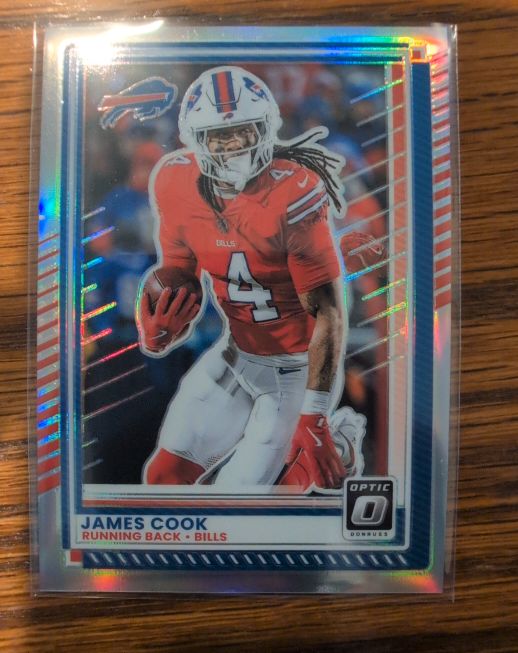 2025 Panini Donruss Optic #138 James Cook — front