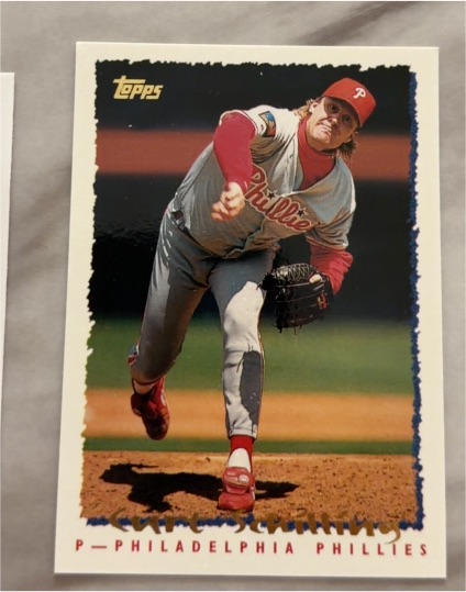 1995 Topps #297 Curt Schilling Philadelphia Phillies — front