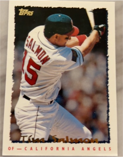 1995 Topps #200 Tim Salmon — front