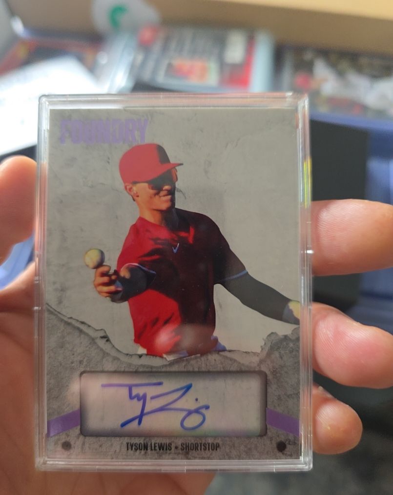 2025 Pulse Foundry Baseball #18/20 Tyson Lewis — front
