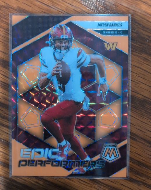 2025 Panini Mosaic #20 Jayden Daniels Epic Performers — front