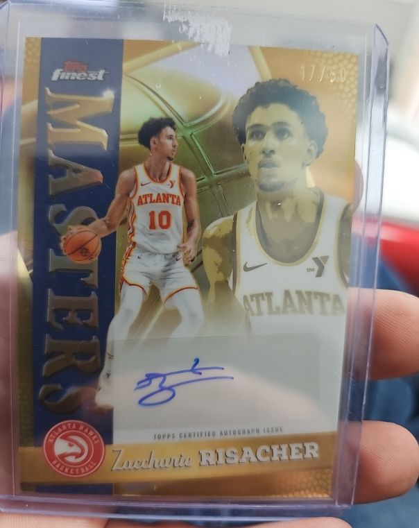 2024 Topps Finest Masters #MA-ZR Zaccharie Risacher — front