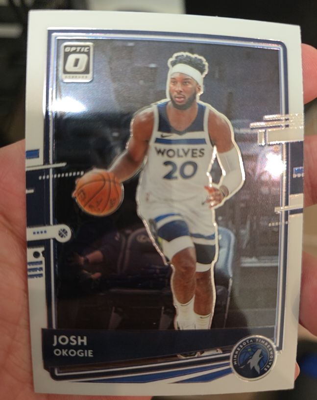 2020-21 Panini Donruss Optic #110 Josh Okogie — front