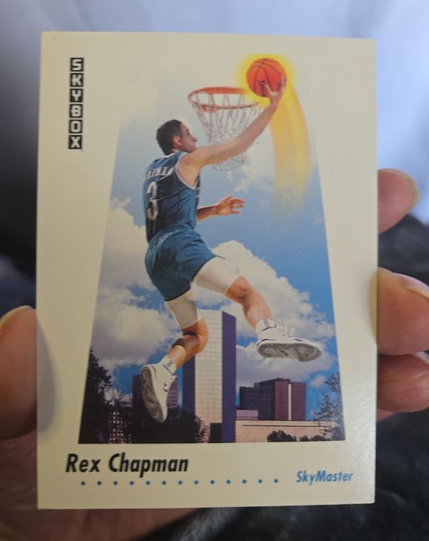1991-92 SkyBox #578 Rex Chapman — front