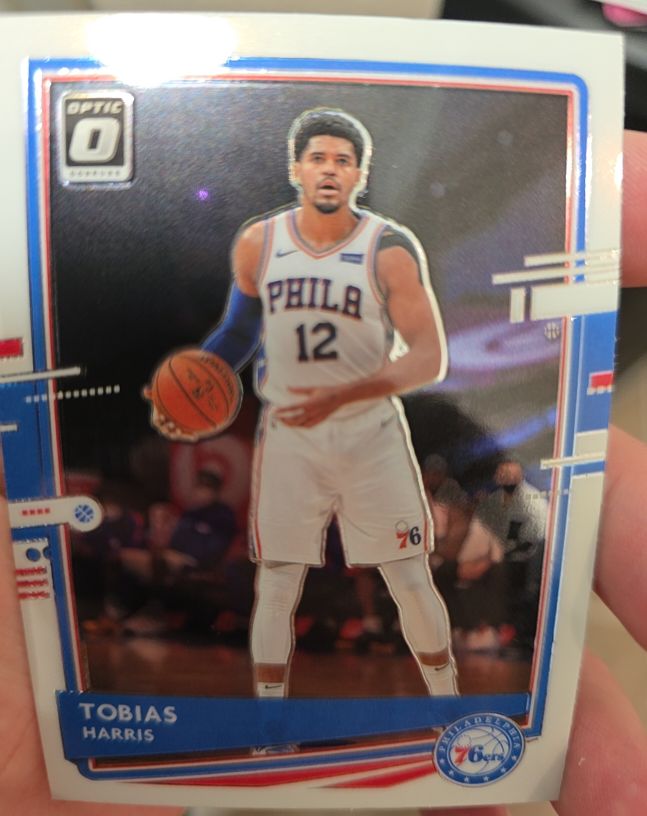 2020-21 Donruss Optic #145 Tobias Harris — front