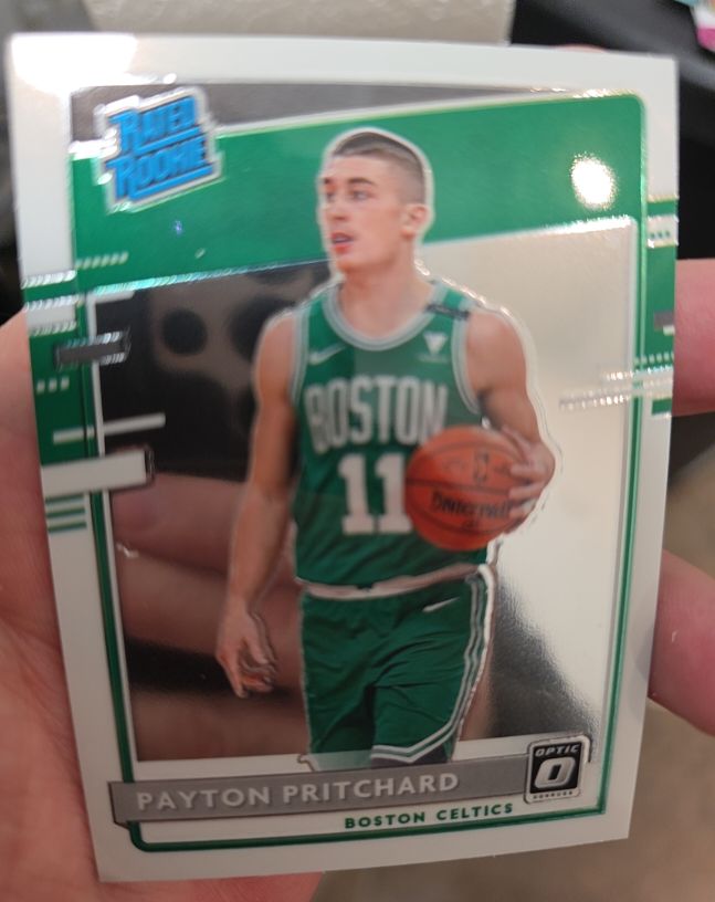 2020-21 Panini Donruss Optic #176 Payton Pritchard — front