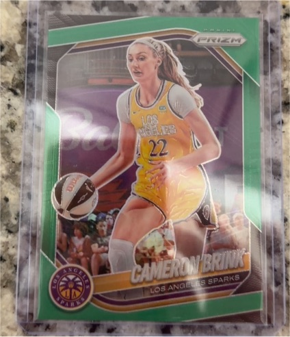 2025 Panini Prizm WNBA #87 Cameron Brink — front