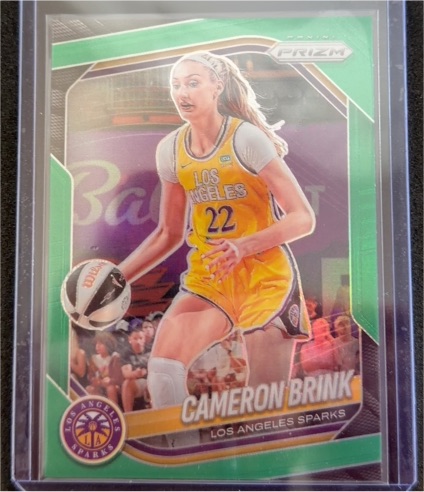 2025 Panini Prizm WNBA #87 Cameron Brink — front
