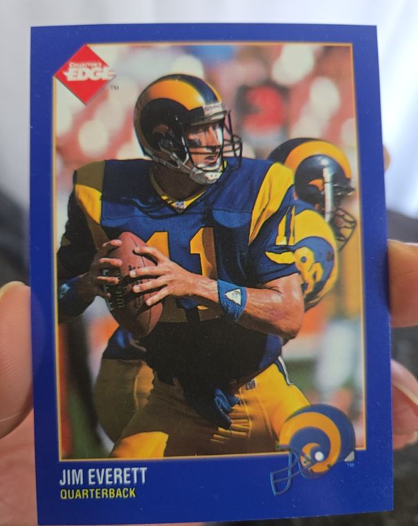 1992 Collector's Edge #TS3 Jim Everett — front