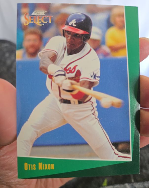 1993 Score Select #159 Otis Nixon — front