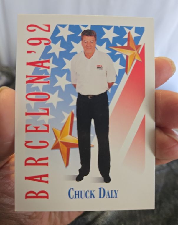 1991-92 Skybox #540 Chuck Daly — front
