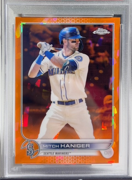 2022 Topps Chrome #92 Mitch Haniger — front