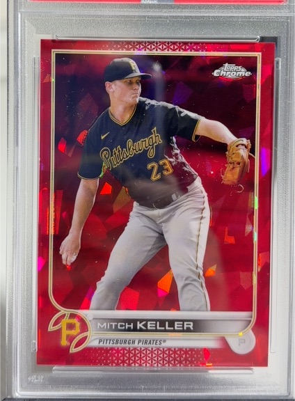 2023 Topps Chrome #442 Mitch Keller — front