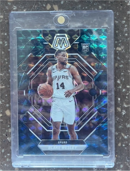 2022-23 Panini Mosaic #249 Blake Wesley — front