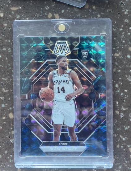 2022-23 Panini Mosaic #249 Blake Wesley — front