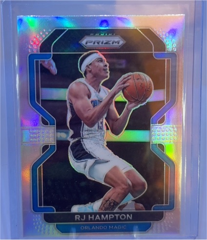2021-22 Panini Prizm #207 RJ Hampton — front