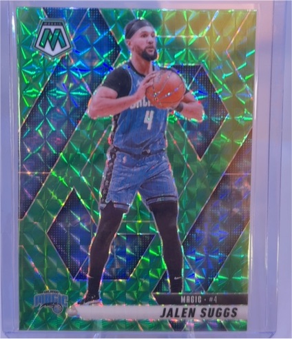 2024-25 Panini Mosaic #53 Jalen Suggs Green Mosaic — front