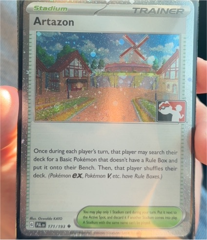 2023 Pokémon SV02: Paldea Evolved #171 Artazon — front