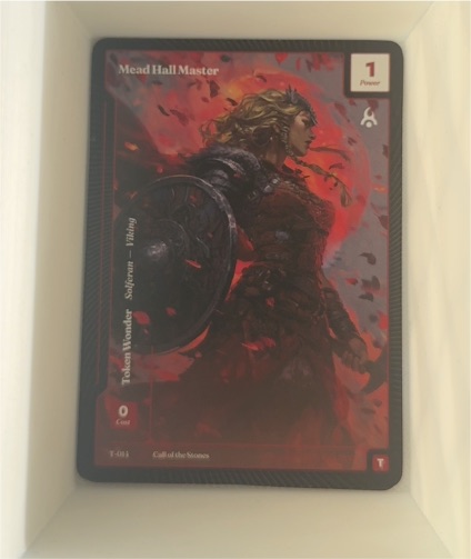 2025 Wonders of the First #T-014 Mead Hall Master — front