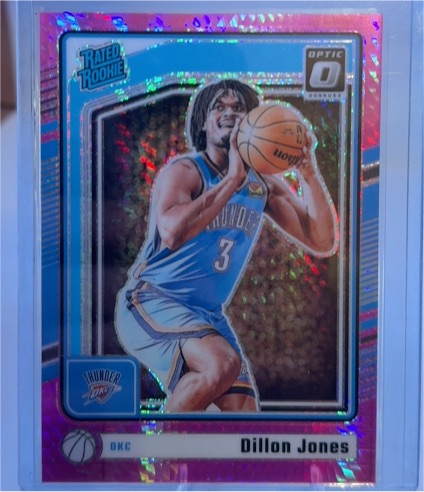 2024-25 Panini Donruss Optic #275 Dillon Jones — front