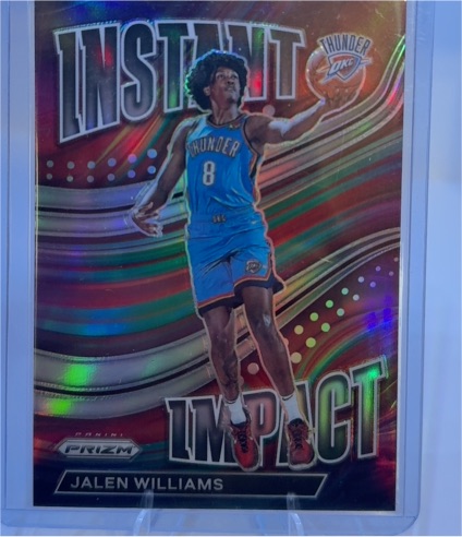 2022-23 Panini Prizm Instant Impact #11 Jalen Williams — front