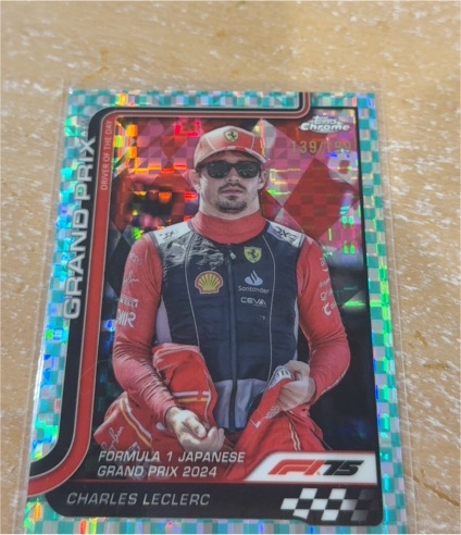 2025 Topps Chrome Formula 1 #139 Charles Leclerc — front