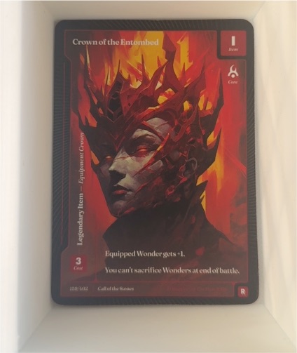 2025 Call of the Stones #159 Crown of the Entombed — front