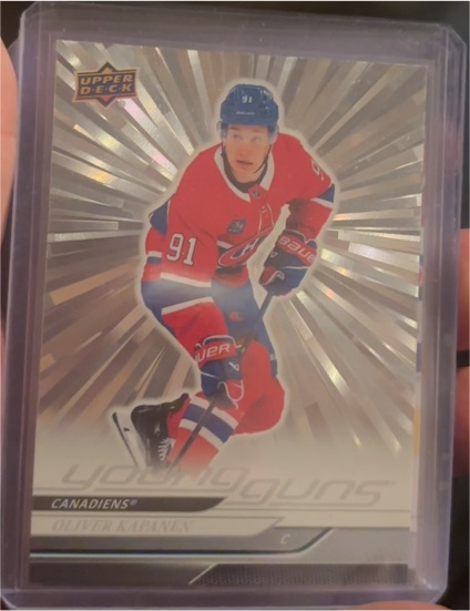 2024-25 Upper Deck Series 2 #461 Oliver Kapanen — front