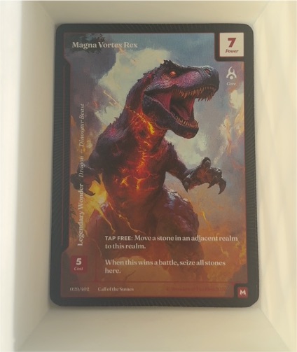Wonders of the First 029 Magna Vortex Rex — front