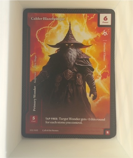 2025 Wonders of the First #152 Calder Blazebringer — front