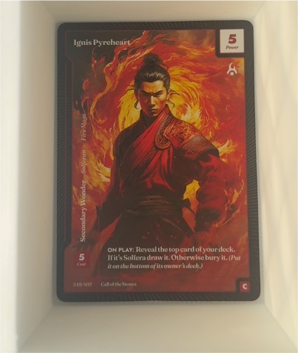 Legend of the Five Rings 2021 #549 Ignis Pyreheart — front