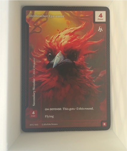 Wonders of the First 2024 #204 Redfeather Eye-eater — front