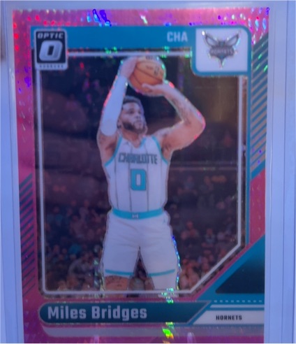 2024-25 Panini Donruss Optic #208 Miles Bridges — front