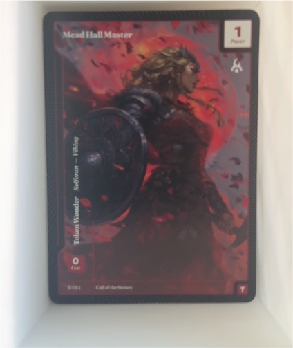 2025 Wonders of the First T-014 Mead Hall Master — front