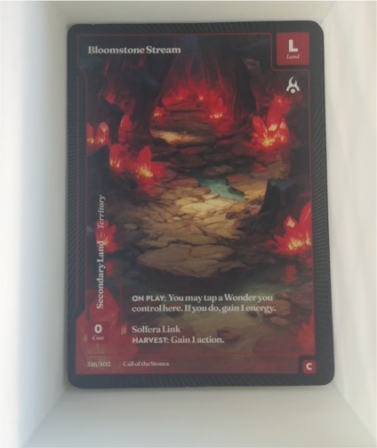 2024 Force of Will #386 Bloomstone Stream — front