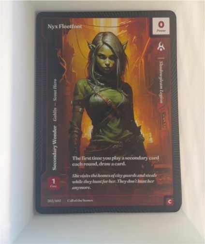 Call of the Stones 2023 #262 Nyx Fleetfoot — front