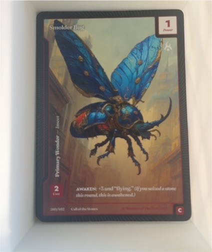 2025 Wonders of the First #380 Smolder Bug — front