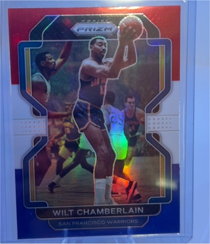 2021-22 Panini Prizm #260 Wilt Chamberlain — front