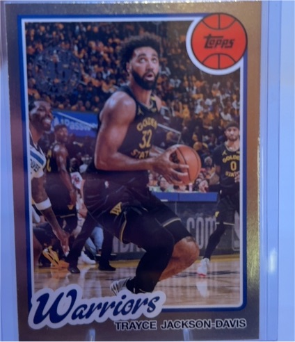2025-26 Topps 45th Anniversary #80BK-22 Trayce Jackson-Davis — front