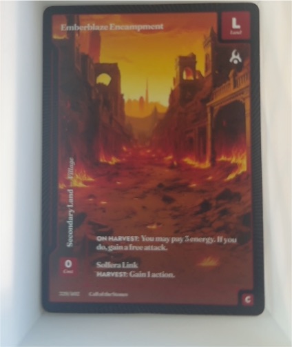 2025 Wonders of the First Emberblaze Encampment — front