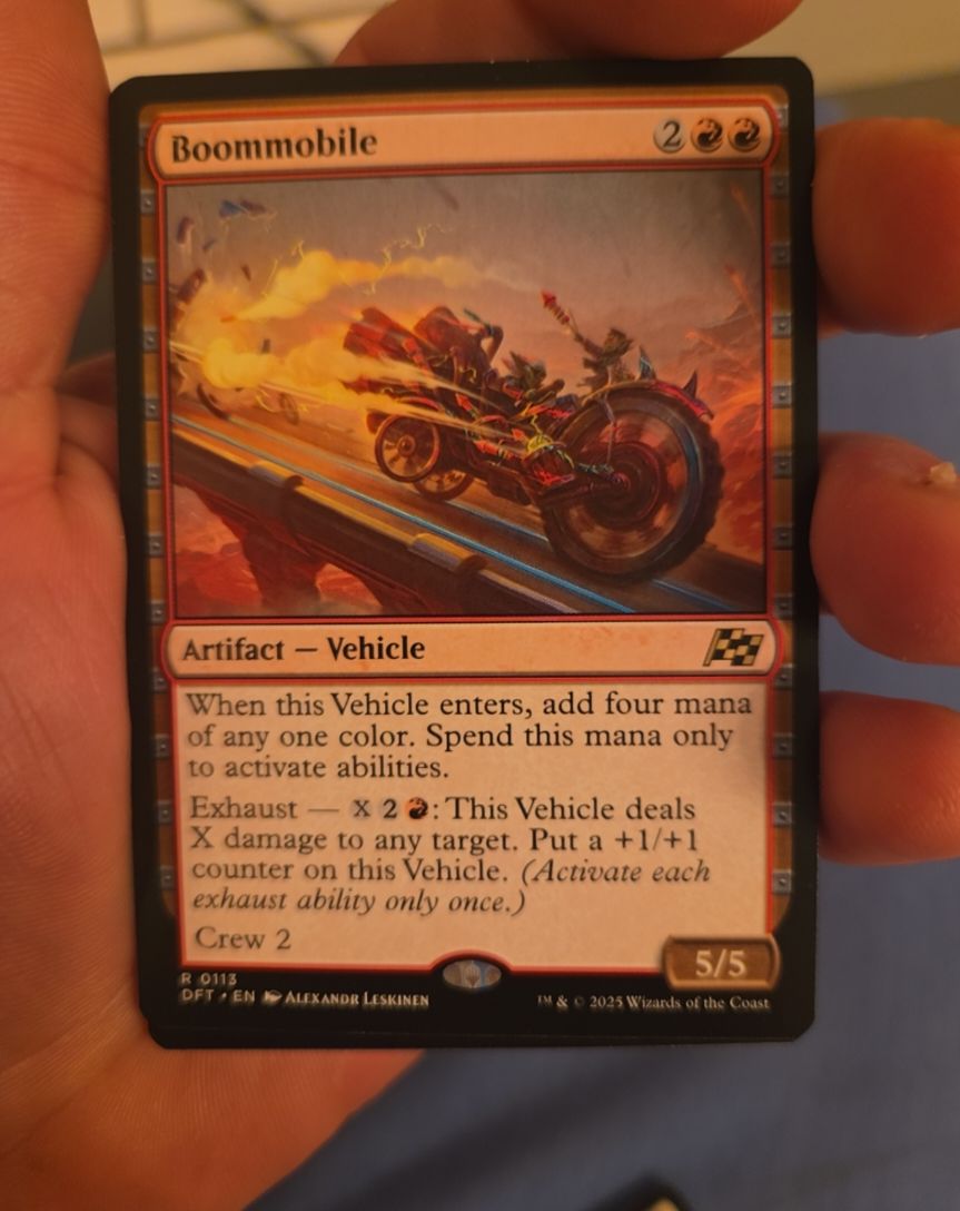 2025 Magic: The Gathering #113 Boommobile — front