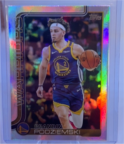2025-26 Topps #141 Brandin Podziemski — front