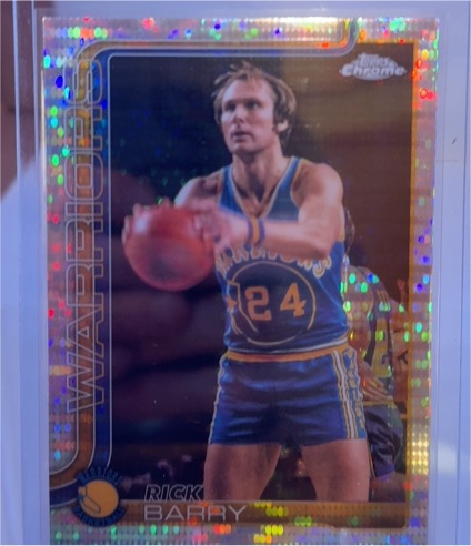 2025-26 Topps Chrome #249 Rick Barry — front