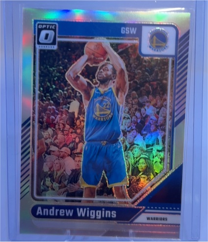 2024-25 Donruss Optic #195 Andrew Wiggins — front