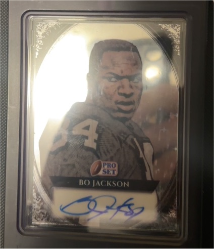 1993 Pro Set #24 Bo Jackson — front