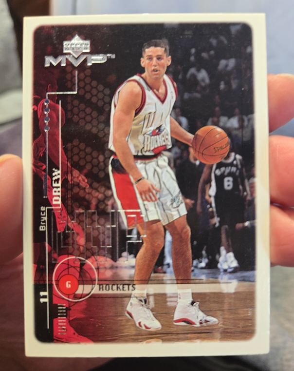 1999-00 Upper Deck MVP #59 Bryce Drew — front