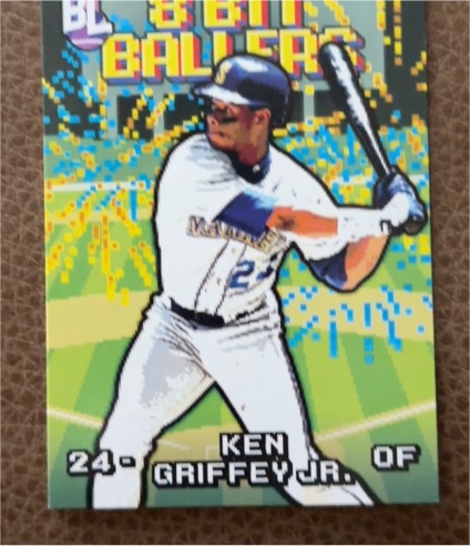 2023 Topps Big League 8-Bit Ballers #8B-20 Ken Griffey Jr. — front