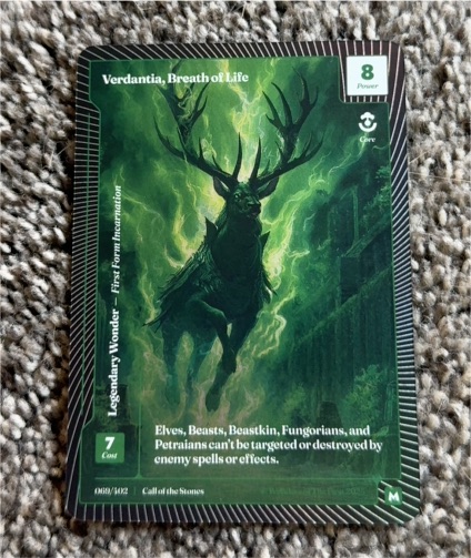 2025 Wonders of the First #019 Verdantia, Breath of Life — front