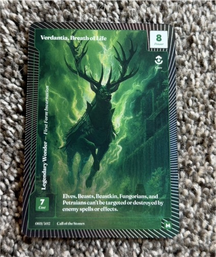 Wonders of the First #086 Verdantia, Breath of Life — front